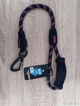 Vodítko Active Dog Sport, vel. L, černo-růžová