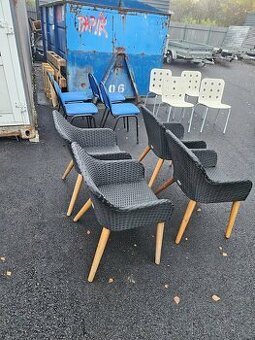 Prodám zahradní židle 4ks ratan