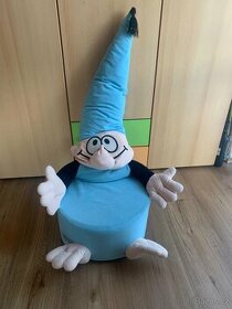 Dětské české křeslo/křesílko plyš/molitan Křemílek