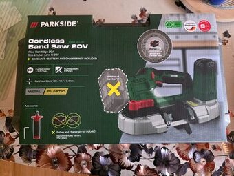 Parkside AKU Pásová pila PMBA 20-Li B2