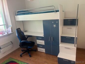 Detsky pokoj s patrvou postli