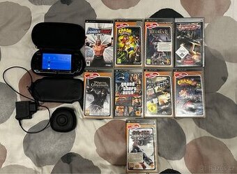 PSP 3004 + Příslušenství