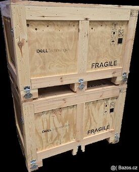Přepravní dřevěný box