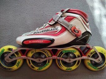 In-line KARBON RollerBlade ProBlade, kolečka 100mm, vel. 39