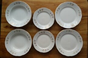 Servis retro jídelní souprava Československo ČSSR - SLEVA