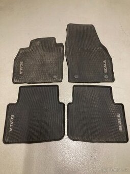 Gumové koberce do interieru - Škoda Scala