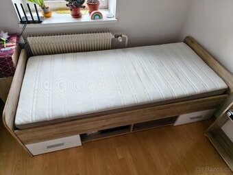 IKEA pružinová zachovalá matrace 90x200