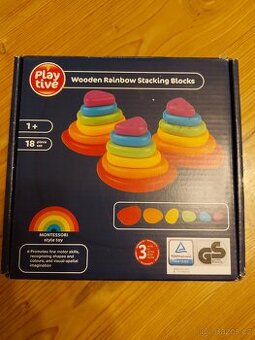 Play tive dřevěné kameny - 1