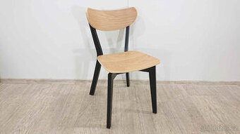 Jídelní židle černá/dub Roxby Actona