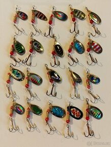 NOVÉ RYBÁŘSKÉ NÁSTRAHY -  20 KS ROTAČNÍCH TŘPYTEK