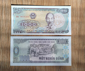 Vietnam - 1 000 dong - rok 1988