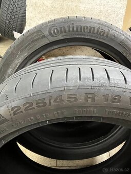 2 ks letní Continental 225/45 R18