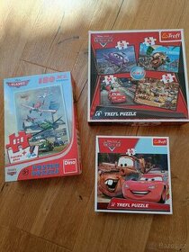 3x Puzzle, Cars, 4+
