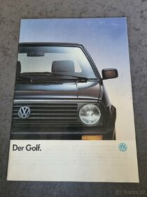 Prospekt VW Golf 2