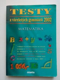 Testy z víceletých gymnázií 2002 - matematika - 1
