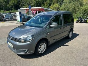 VW Caddy 2.0 CNG 80kw 2013 259Tkm 5 míst klima bez koroze