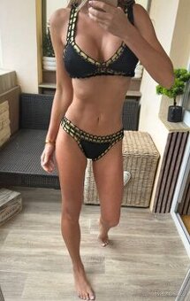 Lux Sea luxusní černé sexy plavky