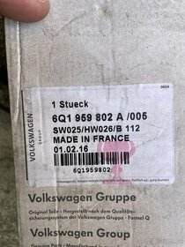 motorek stahovačky s jednotkou Škoda Fabia 1 leve dveře s