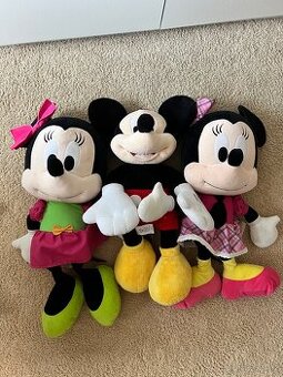 Mickey a Minnie Mouse plyšak