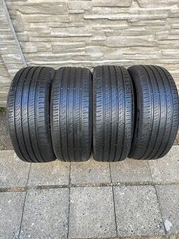 Použité letní pneu: 215/55/R17 - 4 kusy