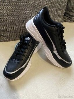 Dámské boty - Puma Black - Silver