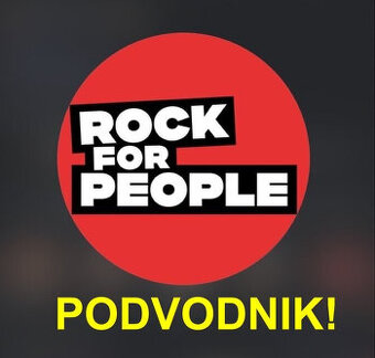 Rock For People - pozor podvodník Radek Michalek