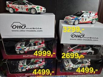 Rally  1:18 Toyota , Ceny u foto