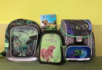 Batohy (aktovky) s dinosaury