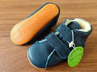Nové Froddo Prewalkers Barefoot kožené zateplené boty vel.23
