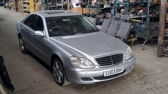 Mercedes-Benz w220 S 350 náhradní díly