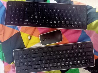 Set Bezdrátové..Klávesnice Dell KM714,Dell my laserová WM514