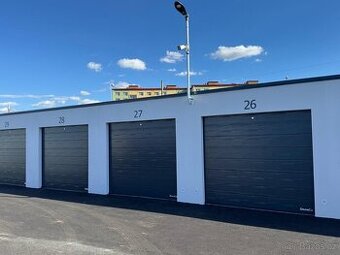 Nové garáže v Chomutově