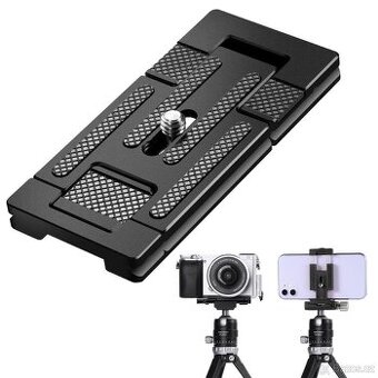 Rychloupínací destička K&F Magic Plate pro fotoaparát, mobil
