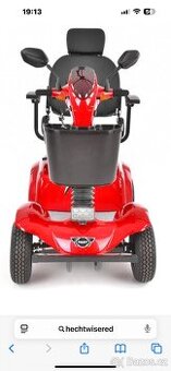 Elektrické vozítko čtyřkolka pro seniory invalidy