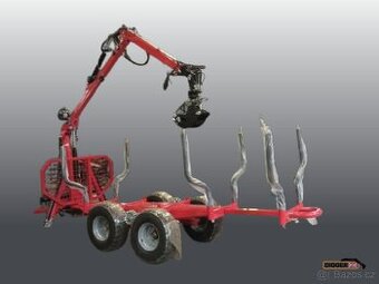 Vyvážečka dřeva Digger HRW-4 4WD PROFI prodloužená vlek