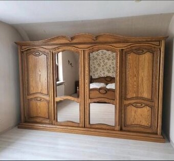 LUXUSNÍ RUSTIKÁLNÍ LOŽNICE DRAHÝ MODEL  TOP STAV