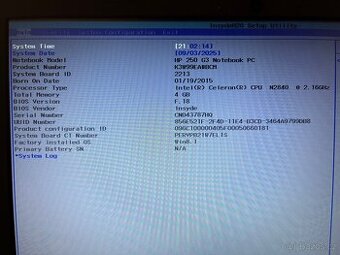 Základní deska pro HP 250 G3