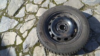 4 zimní pneu 195 60 15 + DISKY 4x108 NA FORD