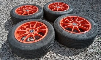 Alu kola 7x16 5x112 s letními pneu 205/55 R16