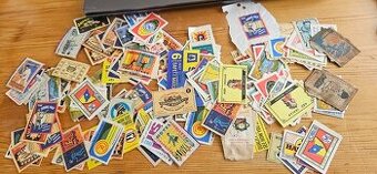 242ks zápalkové nálepky