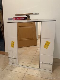 Skříňka se zrcadlem Bari - 1