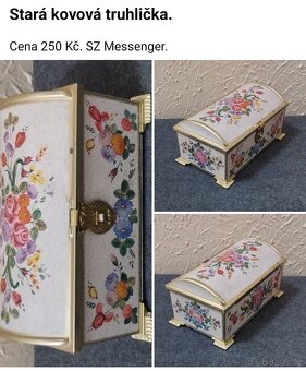 Staré a starožitné Doplňky a dekorace. Ceny viz fota.