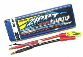 RC Li-pol ZIPPY 4000mAh, 7.4V, 2S1P, 25C