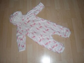 krásná teplá kombinéza, vel. 74 - 80