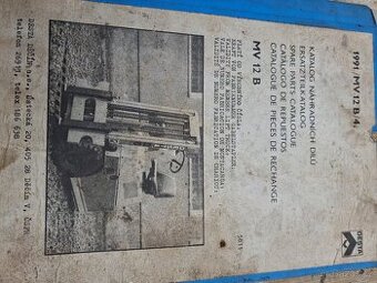 Katalog náhradních dílů MV 12B