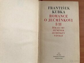 Romance o Ječmínkovi - František Kubka