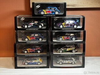 Rally modely Spark 1:43 (WRC, rally1 i historické)