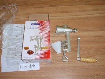 Nový kovový mlýnek na mák