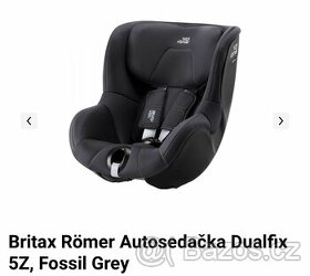 Britax Römer Autosedačka Dualfix 5Z, Fossil Grey