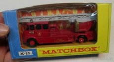 Matchbox K15 King Size MerryWeather Fire Engine - 1